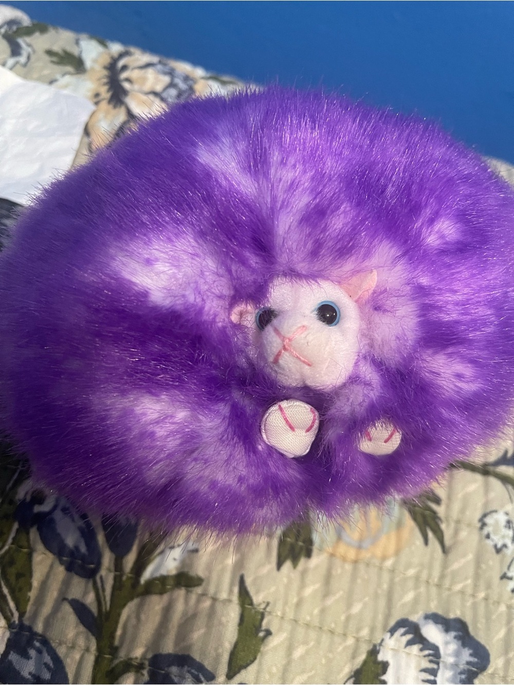Warner Bros. Purple Plush Pom Pet Stuffed Animal